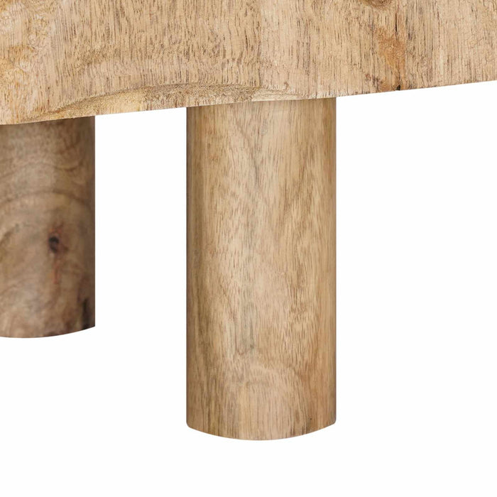 Bufet 53 x 30 x 65 cm Lemn Mango Solid și Lemn Stratificat WALTI