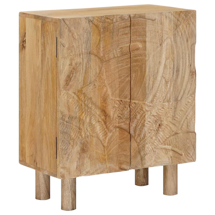 Bufet 53 x 30 x 65 cm Lemn Mango Solid și Lemn Stratificat WALTI