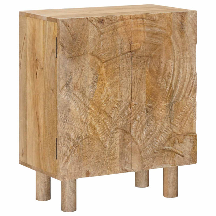 Bufet 53 x 30 x 65 cm Lemn Mango Solid și Lemn Stratificat WALTI