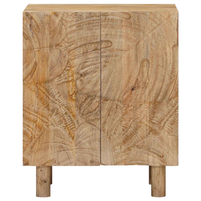 Bufet 53 x 30 x 65 cm Lemn Mango Solid și Lemn Stratificat WALTI