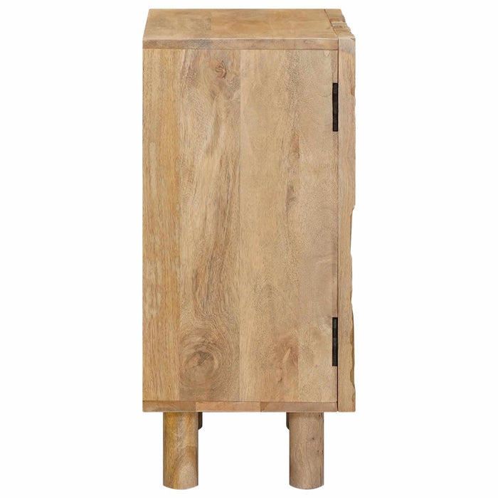 Bufet 53 x 30 x 65 cm Lemn Mango Solid și Lemn Stratificat WALTI