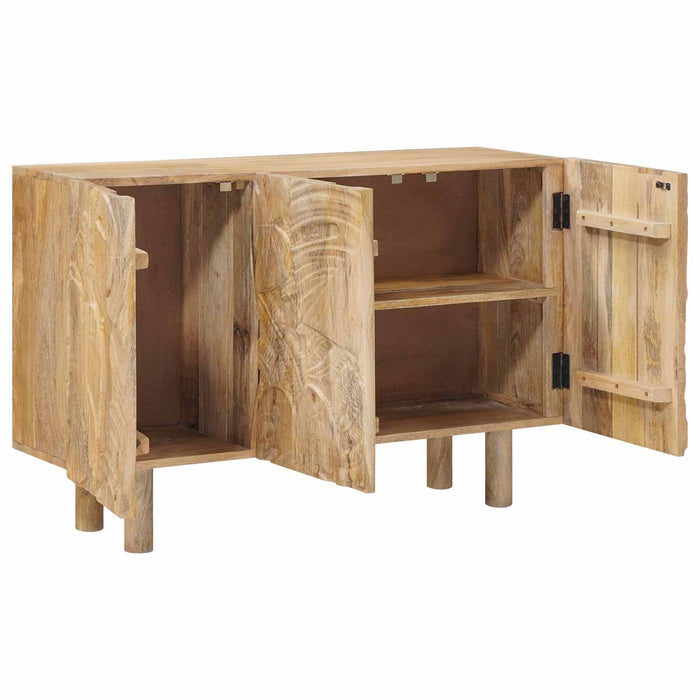 Bufet 100 x 30 x 65 cm Lemn Mango Solid și Lemn Stratificat WALTI