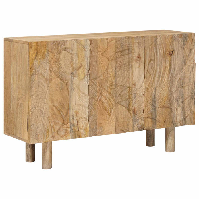 Bufet 100 x 30 x 65 cm Lemn Mango Solid și Lemn Stratificat WALTI