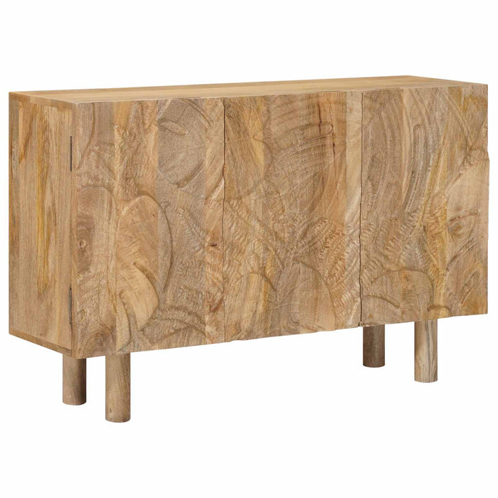 Bufet 100 x 30 x 65 cm Lemn Mango Solid și Lemn Stratificat WALTI