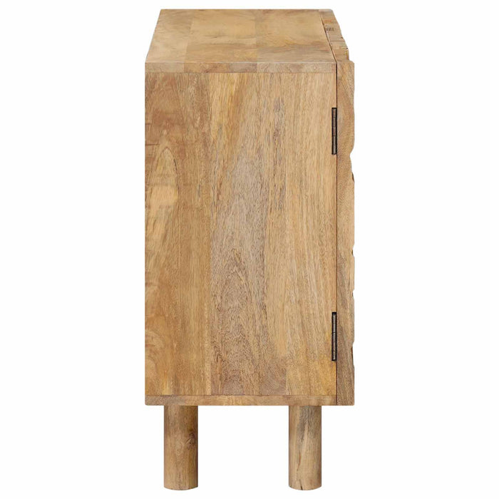 Bufet 100 x 30 x 65 cm Lemn Mango Solid și Lemn Stratificat WALTI