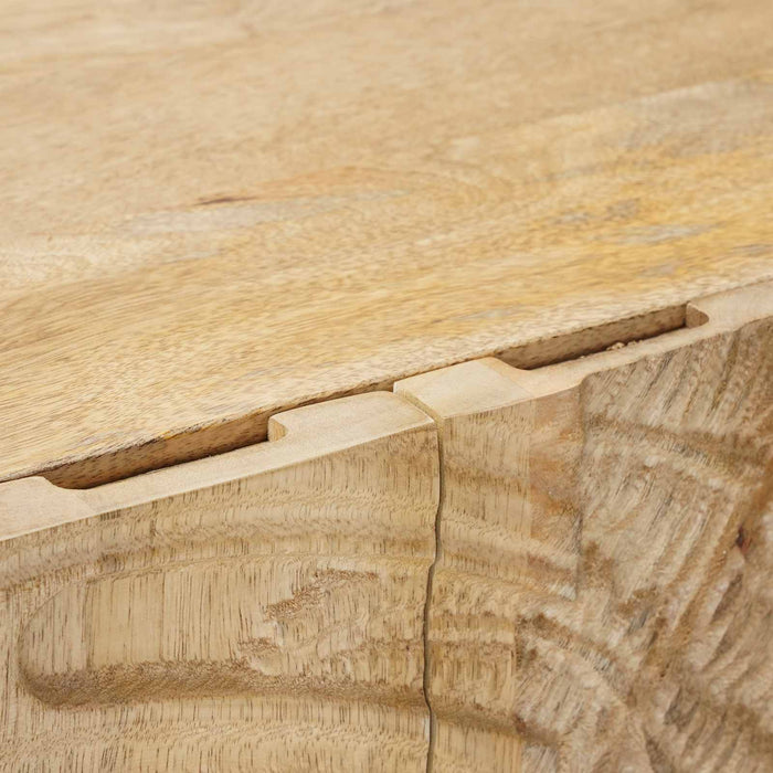 Bufet 53 x 30 x 90 cm Lemn Mango Solid și Lemn Stratificat WALTI