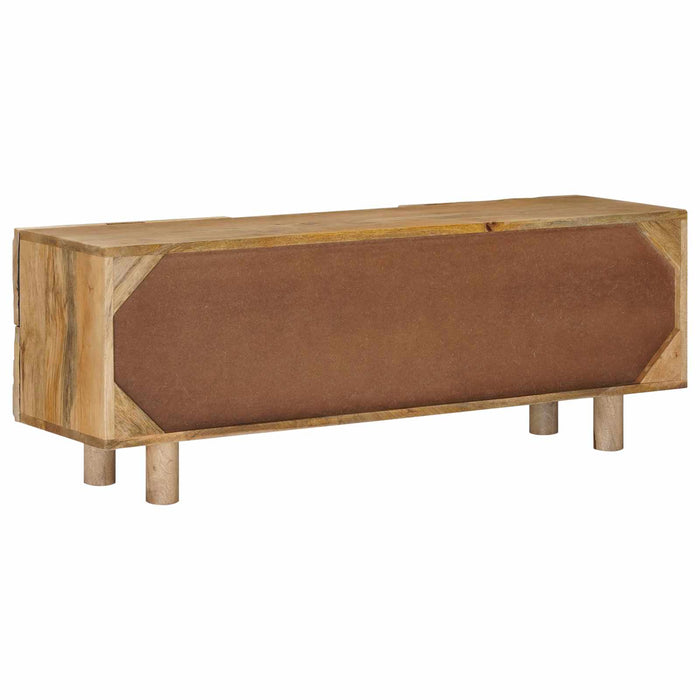 Cabinet TV cu sertar cu raft cu depozitare 110 x 30 x 40 cm WALTI