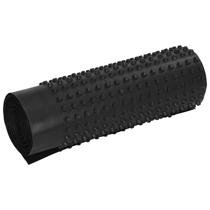 Foie de drenaj cu striații 2 pcs Negru 0,5 x 20 m HDPE - WALTI WALTI