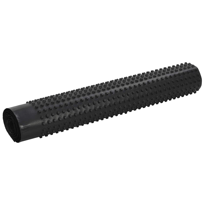 Foie de drenaj cu striații Negru 1 x 20 m HDPE - WALTI WALTI