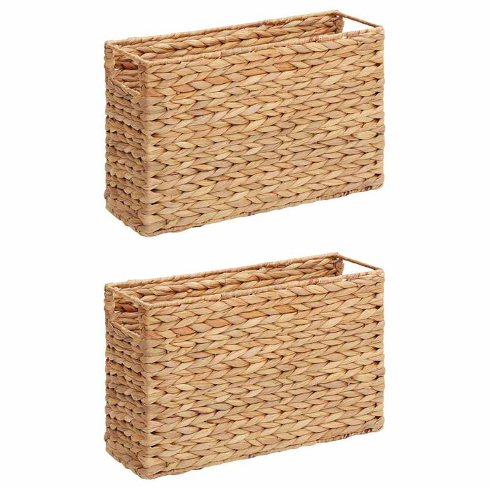 Coșuri pentru reviste 2 pcs natural 39 x 14 x 25 cm - WALTI WALTI