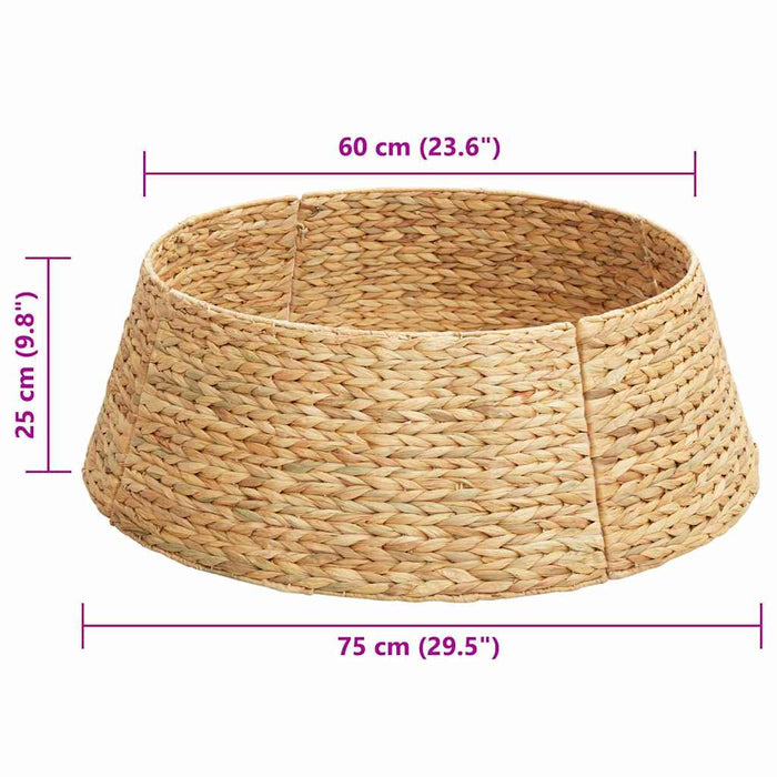 Guler pentru Pomul de Crăciun Rotund Maro 75 x 75 x 25 cm - WALTI WALTI