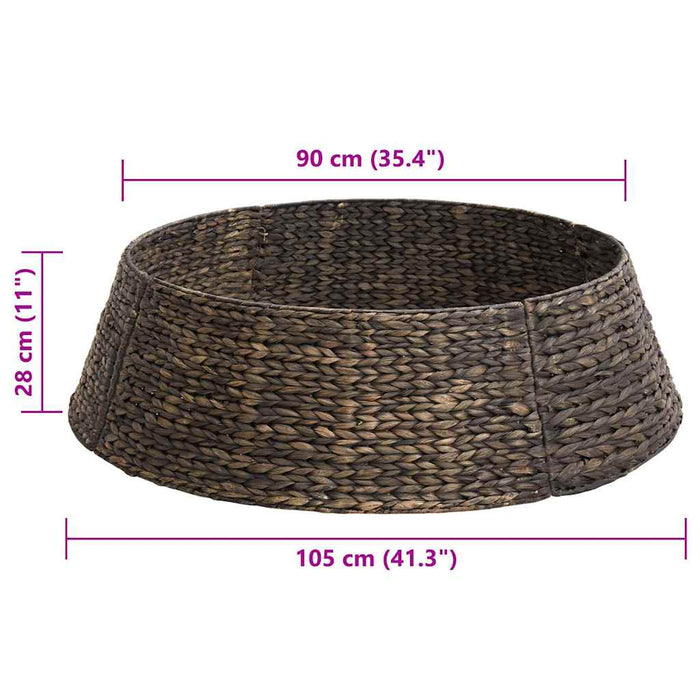 Guler pentru Pomul de Crăciun Negru 105 x 105 x 28 cm - WALTI WALTI