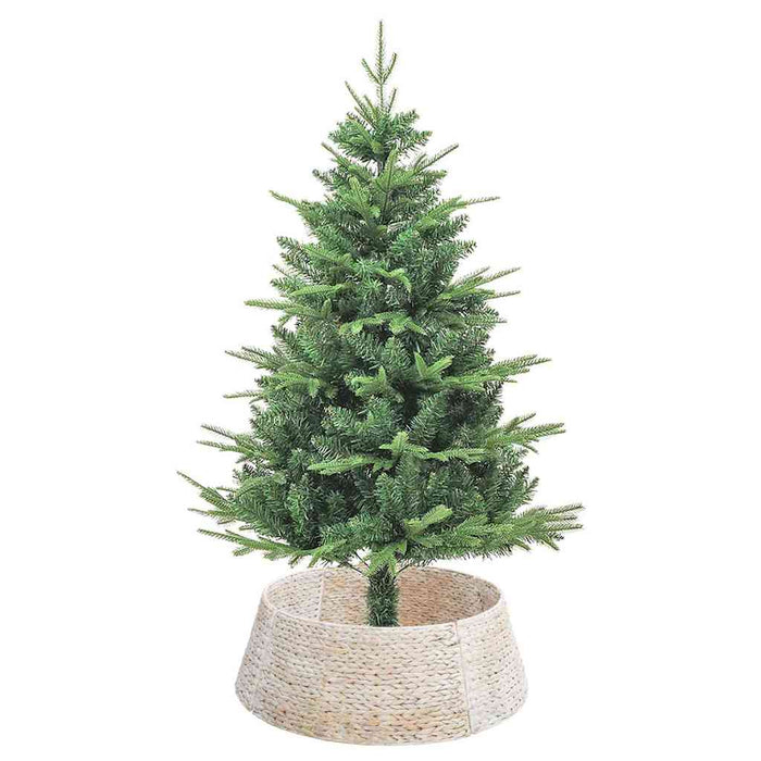 Guler pentru Pomul de Crăciun Rotund Alb 75 x 75 x 25 cm - WALTI WALTI