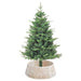 Guler pentru Pomul de Crăciun Rotund Alb 75 x 75 x 25 cm - WALTI WALTI