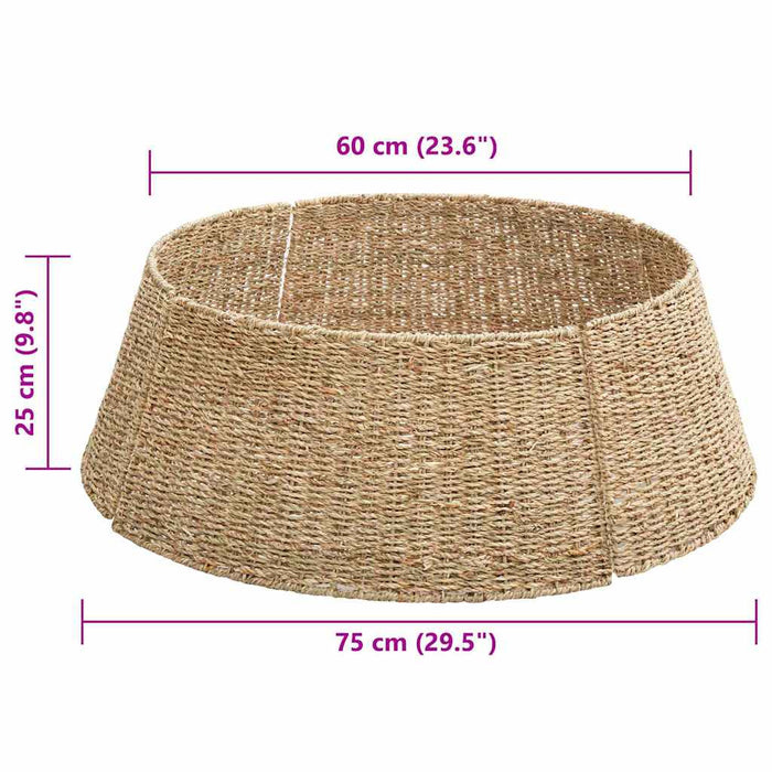 Guler pentru Pomul de Crăciun Rotund natural 75 x 75 x 25 cm - WALTI WALTI