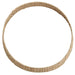 Guler pentru Pomul de Crăciun Rotund natural 90 x 90 x 28 cm - WALTI WALTI