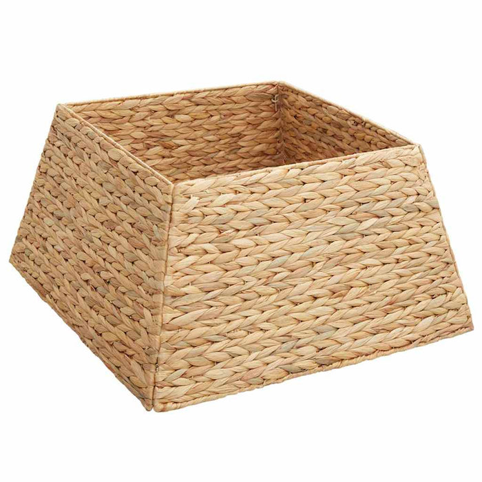 Guler pentru Pomul de Crăciun Pătrat Maro 50 x 50 x 25 cm - WALTI WALTI
