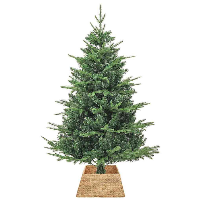 Guler pentru Pomul de Crăciun Pătrat Maro 50 x 50 x 25 cm - WALTI WALTI