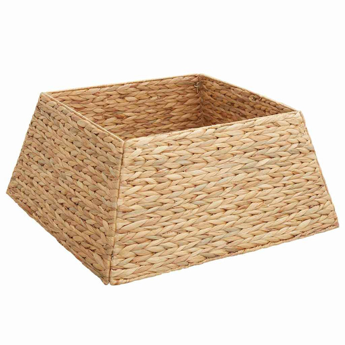 Guler pentru Pomul de Crăciun Pătrat Maro 60 x 60 x 28 cm - WALTI WALTI