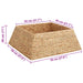Guler pentru Pomul de Crăciun Maro 70 x 70 x 28 cm - WALTI WALTI