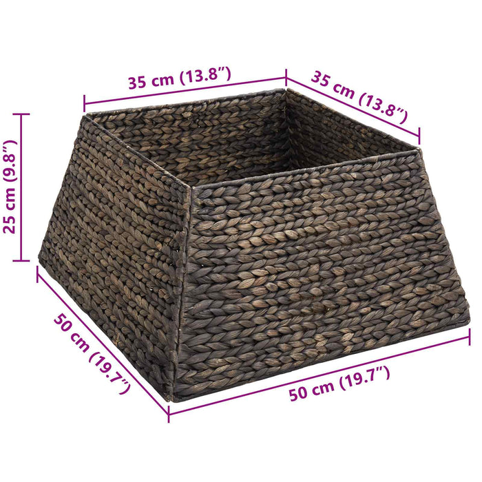 Guler pentru Pomul de Crăciun Negru 50 x 50 x 25 cm - WALTI WALTI