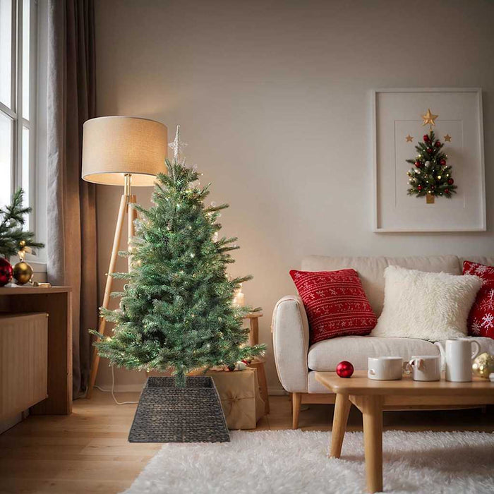 Guler pentru Pomul de Crăciun Negru 60 x 60 x 28 cm - WALTI WALTI