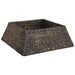 Guler pentru Pomul de Crăciun Pătrat Negru 70 x 70 x 28 cm - WALTI WALTI