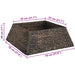 Guler pentru Pomul de Crăciun Pătrat Negru 70 x 70 x 28 cm - WALTI WALTI