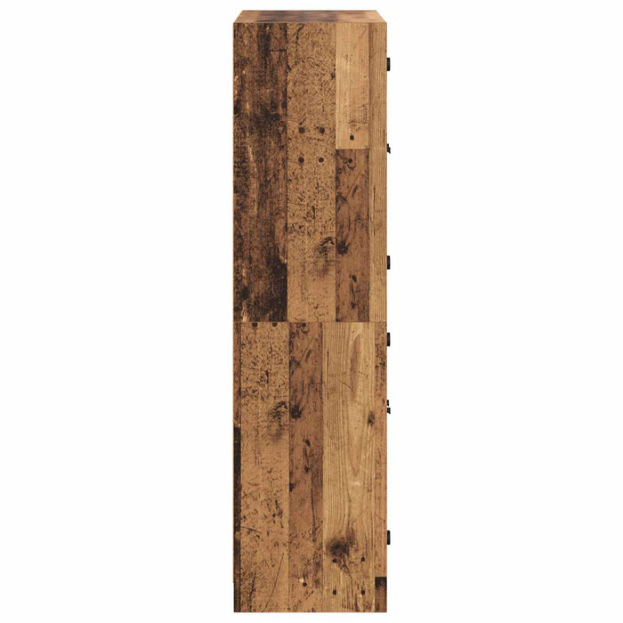 Bufet Lemn Vechi 68 x 37 x 142 cm Lemn compozit - WALTI WALTI
