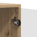 Bufet Stejar Artizanal 68 x 37 x 142 cm Lemn compozit - WALTI WALTI