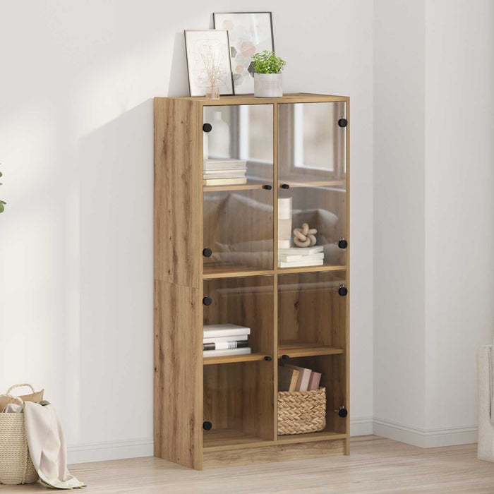 Bufet Stejar Artizanal 68 x 37 x 142 cm Lemn compozit - WALTI WALTI