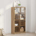 Bufet Stejar Artizanal 68 x 37 x 142 cm Lemn compozit - WALTI WALTI
