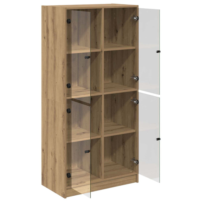 Bufet Stejar Artizanal 68 x 37 x 142 cm Lemn compozit - WALTI WALTI