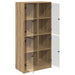 Bufet Stejar Artizanal 68 x 37 x 142 cm Lemn compozit - WALTI WALTI