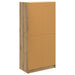 Bufet Stejar Artizanal 68 x 37 x 142 cm Lemn compozit - WALTI WALTI
