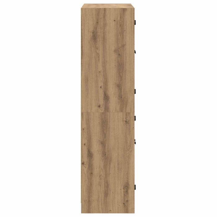 Bufet Stejar Artizanal 68 x 37 x 142 cm Lemn compozit - WALTI WALTI