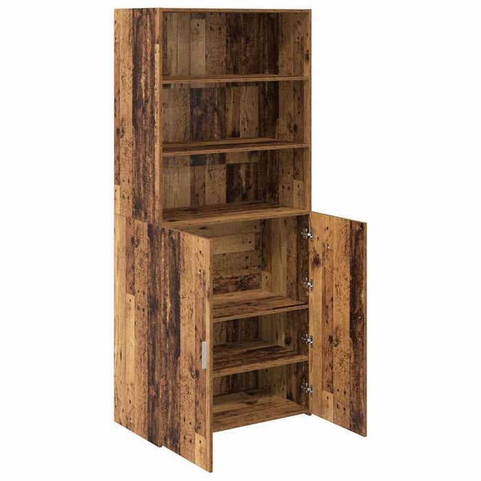 Bufet Lemn Vechi 80 x 42,5 x 185 cm Lemn compozit - WALTI WALTI