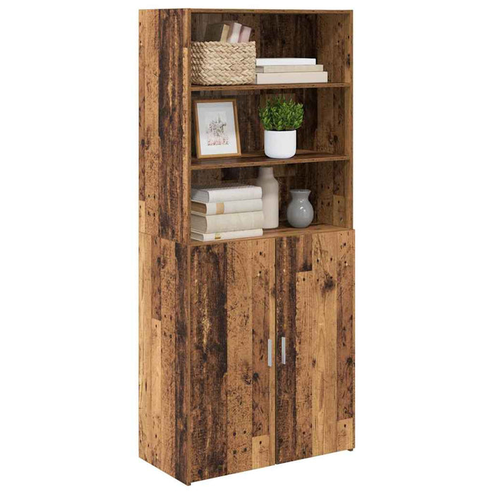 Bufet Lemn Vechi 80 x 42,5 x 185 cm Lemn compozit - WALTI WALTI