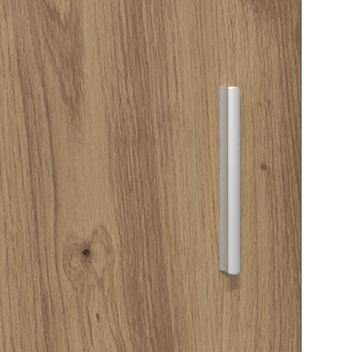 Bufet Stejar Artizanal 80 x 42,5 x 185 cm Lemn compozit - WALTI WALTI