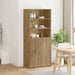 Bufet Stejar Artizanal 80 x 42,5 x 185 cm Lemn compozit - WALTI WALTI