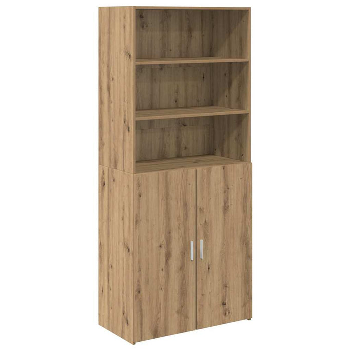 Bufet Stejar Artizanal 80 x 42,5 x 185 cm Lemn compozit - WALTI WALTI
