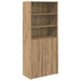 Bufet Stejar Artizanal 80 x 42,5 x 185 cm Lemn compozit - WALTI WALTI