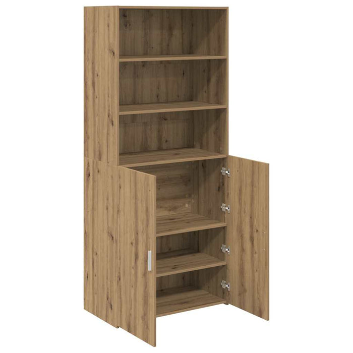 Bufet Stejar Artizanal 80 x 42,5 x 185 cm Lemn compozit - WALTI WALTI