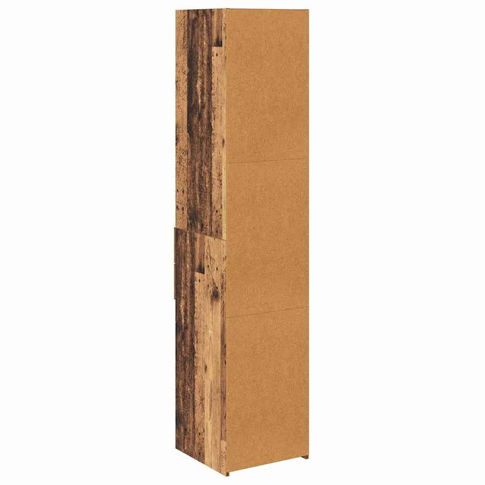 Bufet cu sertar Lemn Vechi 40 x 42,5 x 185 cm Lemn compozit - WALTI WALTI