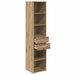 Bufet Stejar Artizanal 40 x 42,5 x 185 cm Lemn compozit - WALTI WALTI