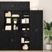 Bufet cu sertar Stejar Negru 40 x 42,5 x 185 cm Lemn compozit - WALTI WALTI