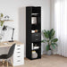 Bufet cu sertar Stejar Negru 40 x 42,5 x 185 cm Lemn compozit - WALTI WALTI