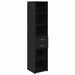Bufet cu sertar Stejar Negru 40 x 42,5 x 185 cm Lemn compozit - WALTI WALTI