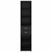 Bufet cu sertar Stejar Negru 40 x 42,5 x 185 cm Lemn compozit - WALTI WALTI
