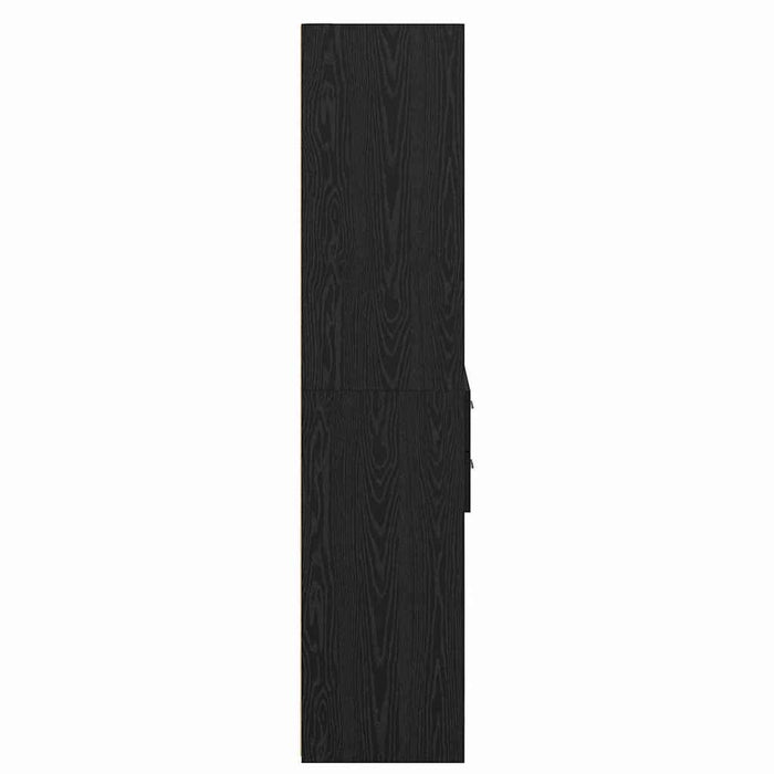 Bufet cu sertar Stejar Negru 40 x 42,5 x 185 cm Lemn compozit - WALTI WALTI